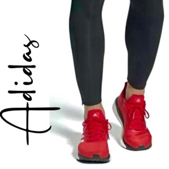 adidas Other - Adidas Solar Drive Red Lightweight Running Shoes Gym